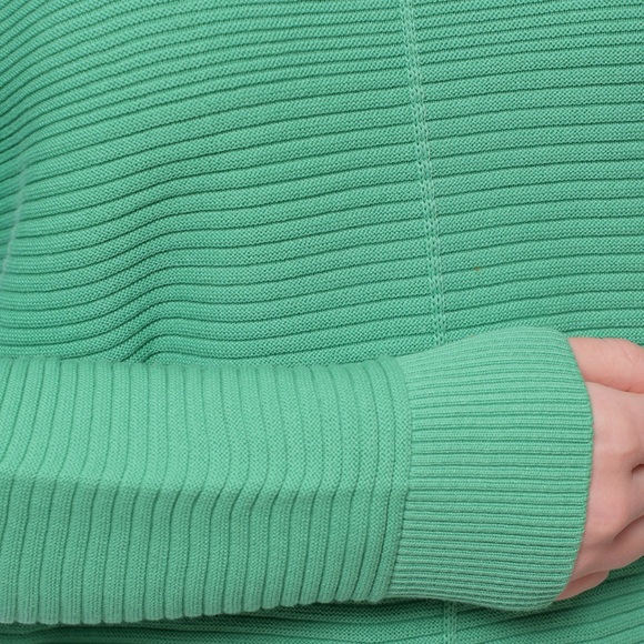 Minark Women’s Ribbed Raglan Sleeve Top Sweater - Picture 2 of 4